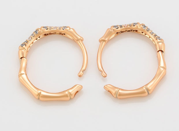 Gold Hoop Small Earrings | Gold Hoop Earrings | Veveil