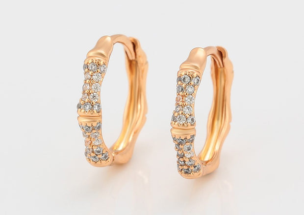 Gold Hoop Small Earrings | Gold Hoop Earrings | Veveil