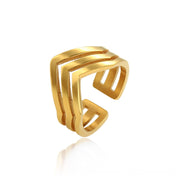 Minimalist Stacked Ring