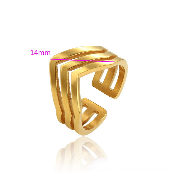 Minimalist Stacked Ring