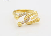 Tango Gold Color Ring