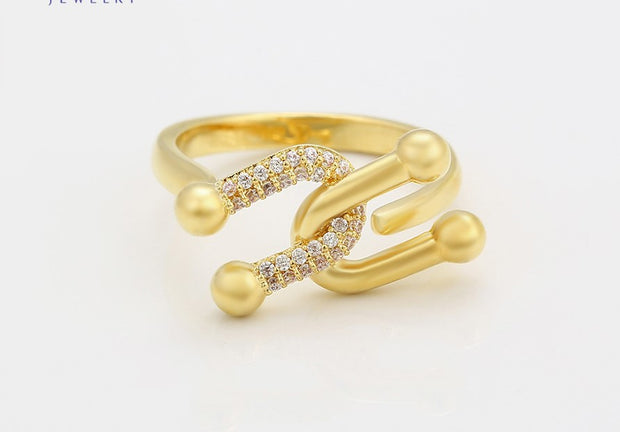 Tango Gold Color Ring