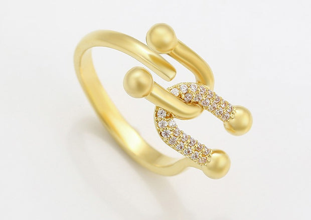Tango Gold Color Ring