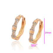 Gold Hoop Small Earrings | Gold Hoop Earrings | Veveil