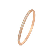 Rose Gold Bangle Bracelet | Gold Bangle Bracelet | Veveil