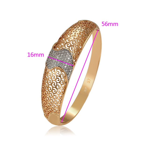 Umi Wavy Gold Bracelet/Bangle