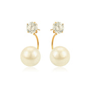 Rhianna  Pearl Jacket Earring