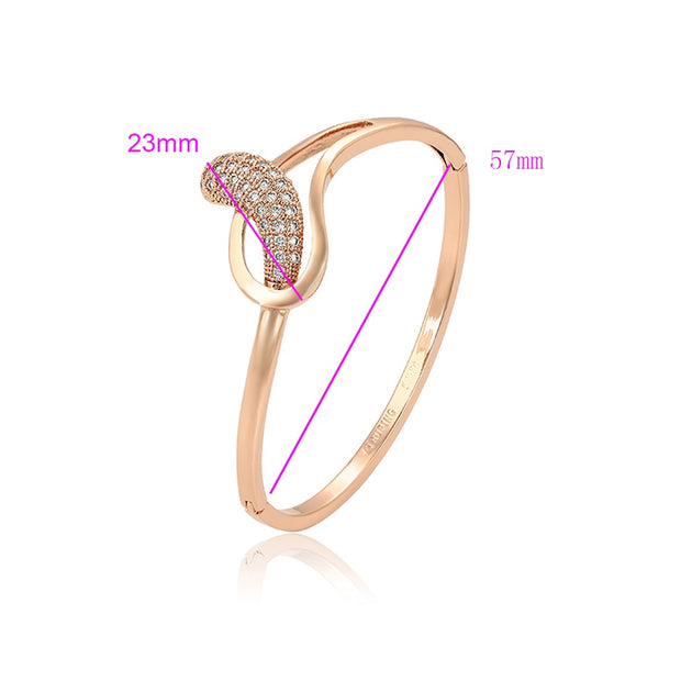 Loop Rose Gold Bracelet