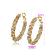 Lightweight Hoop Earrings | Gold Hoop Earrings | Veveil