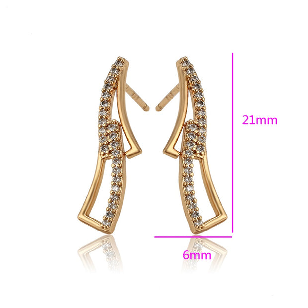 Ivy Gold Earring | Gold Hoop Earring | Best Hoop Eaaring | Veveil