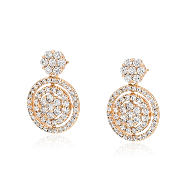 Sparkle Round Earring
