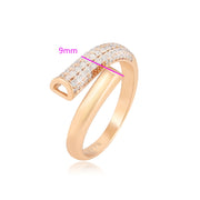 Ela Adjustable Gold Ring | Adjustable Gold Ring | Veveil