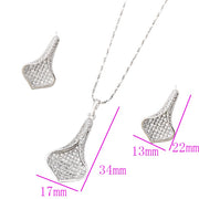 Silver Necklace And Earring Set | Necklace And Earring Set |