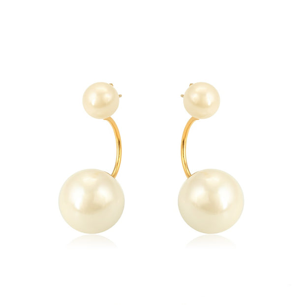 Rhianna  Pearl Jacket Earring