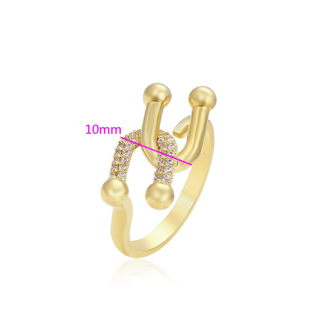 Tango Gold Color Ring
