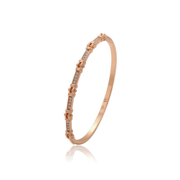 Everyday Rose Gold Bangle | Rose Gold Bangle | Veveil