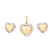 Sweetheart Necklace and Earring Set