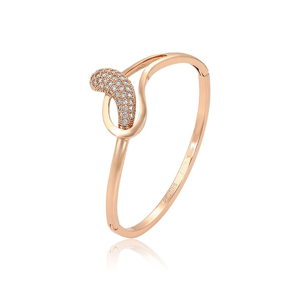Loop Rose Gold Bracelet