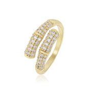Alexa Gold Diamond Ring | Best Gold Ring | Gold Ring | Veveil