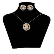 Lily Necklace and Earring Set