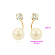 Rhianna  Pearl Jacket Earring