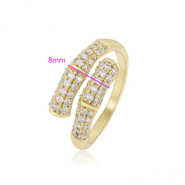 Alexa Gold Diamond Ring | Best Gold Ring | Gold Ring | Veveil