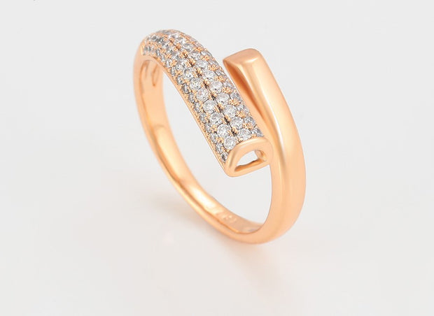 Ela Adjustable Gold Ring | Adjustable Gold Ring | Veveil