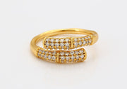 Alexa Gold Diamond Ring | Best Gold Ring | Gold Ring | Veveil